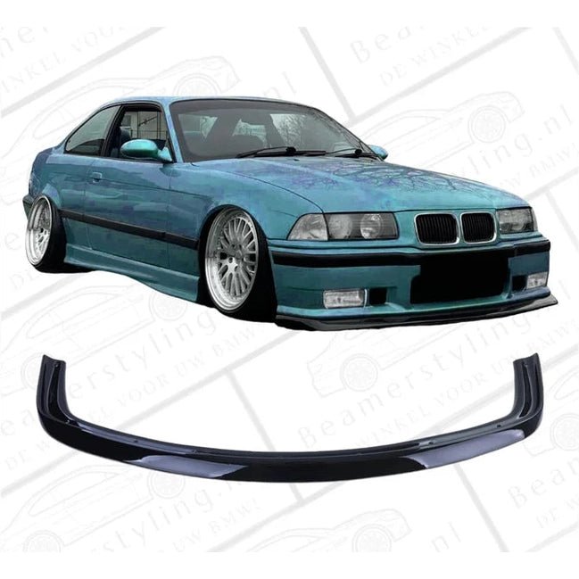 Front Lip - BMW 3 Serie E36 - "Fat Lip" - Hoogglans Zwart - Beamerstyling.nl