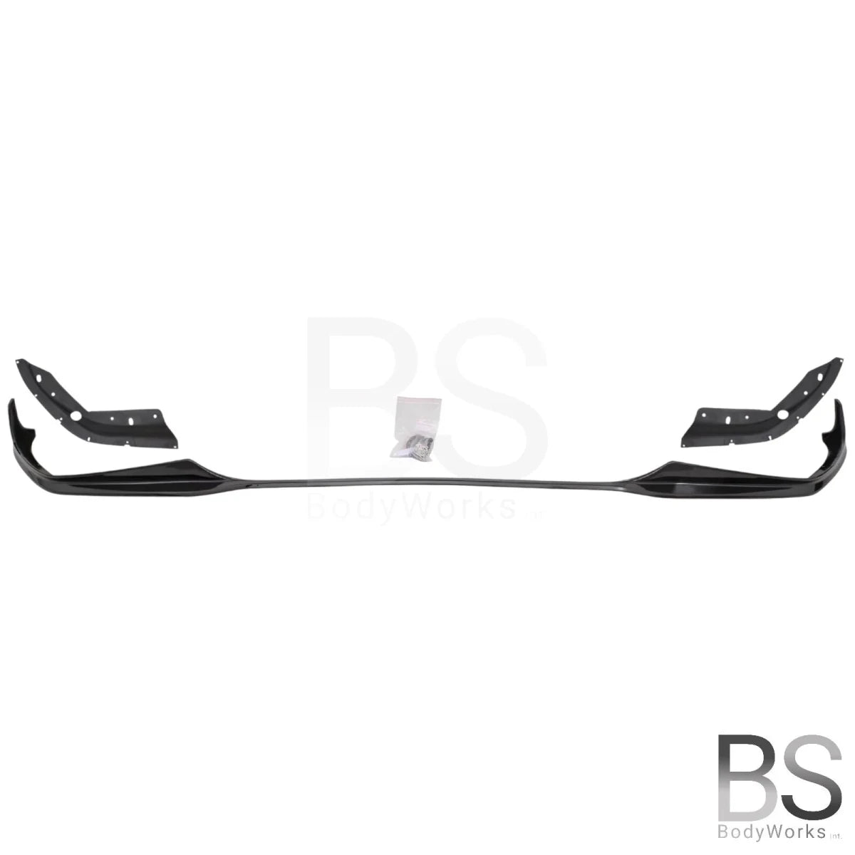 Front lip - BMW 3 Serie G20 / G21 - M Performance look V2 - Hoogglans zwart | 19 - 22 - Beamerstyling.nl
