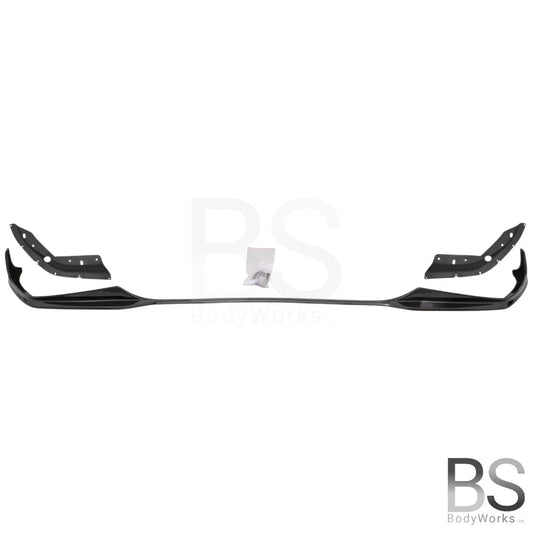 Front lip - BMW 3 Serie G20 / G21 - M Performance look V2 - Hoogglans zwart | 19 - 22 - Beamerstyling.nl