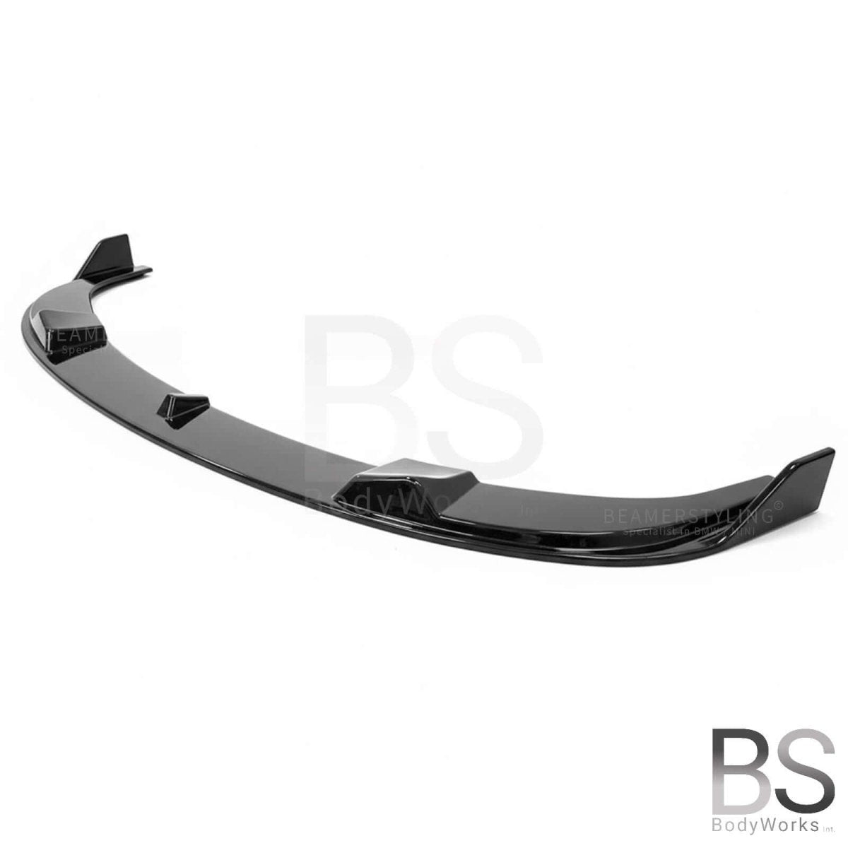 Front Lip - BMW 5 Serie E60 / E61 - Hamann Look V2 - Hoogglans Zwart | 03 - 10 - Beamerstyling.nl