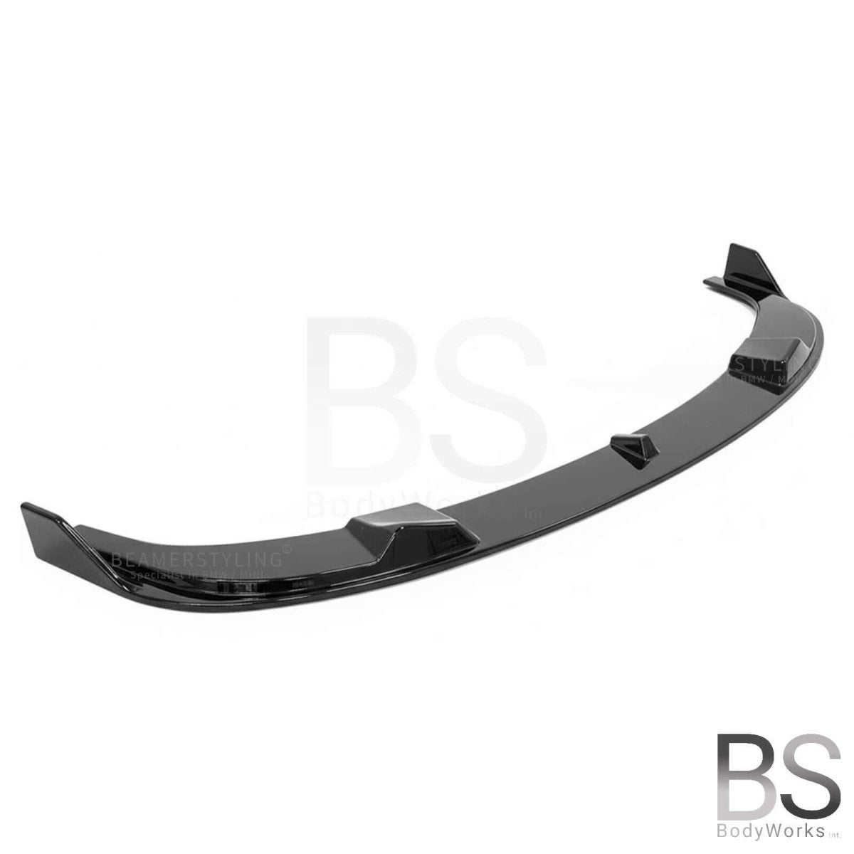 Front Lip - BMW 5 Serie E60 / E61 - Hamann Look V2 - Hoogglans Zwart | 03 - 10 - Beamerstyling.nl