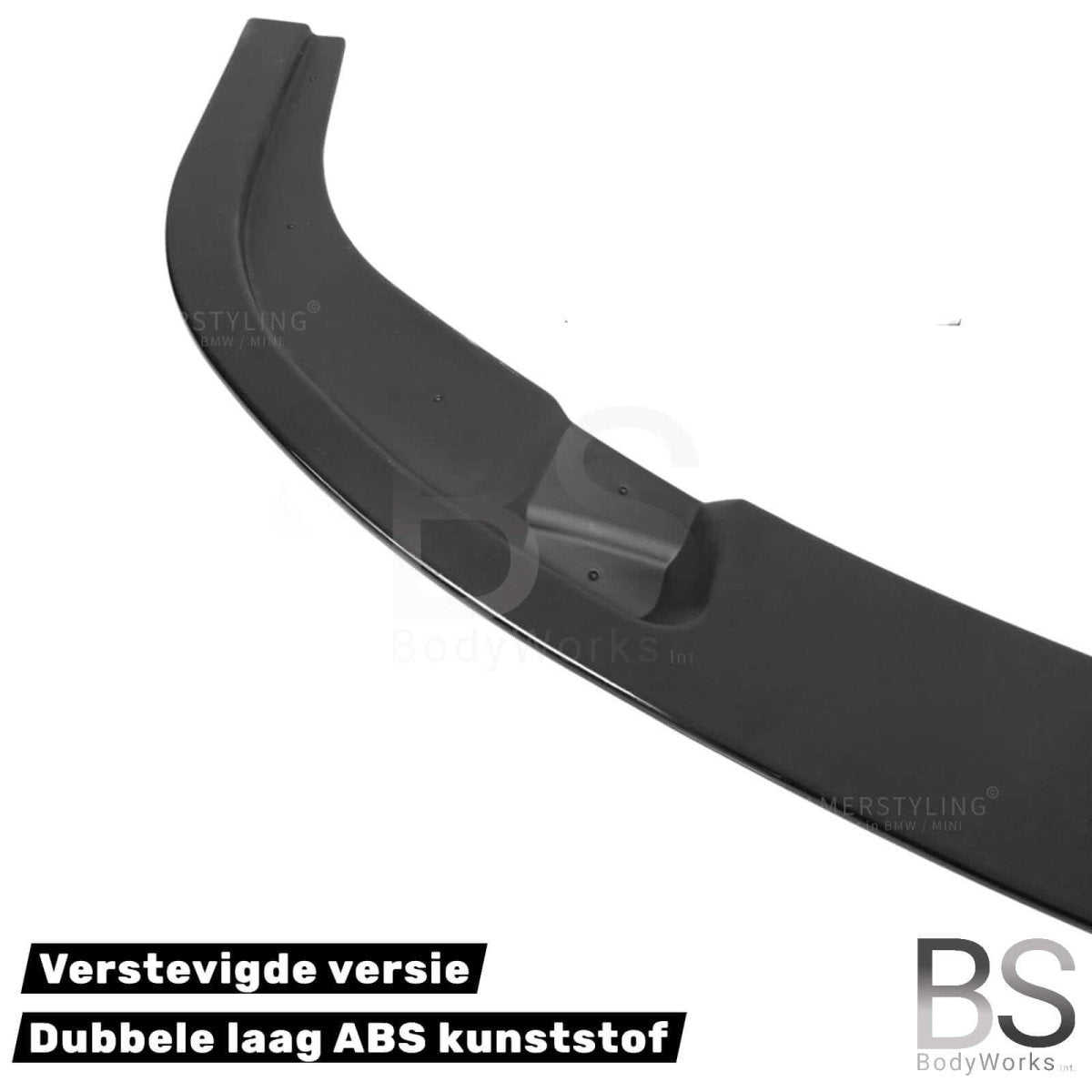 Front Lip - BMW 5 Serie E60 / E61 - Hamann Look V2 - Hoogglans Zwart | 03 - 10 - Beamerstyling.nl