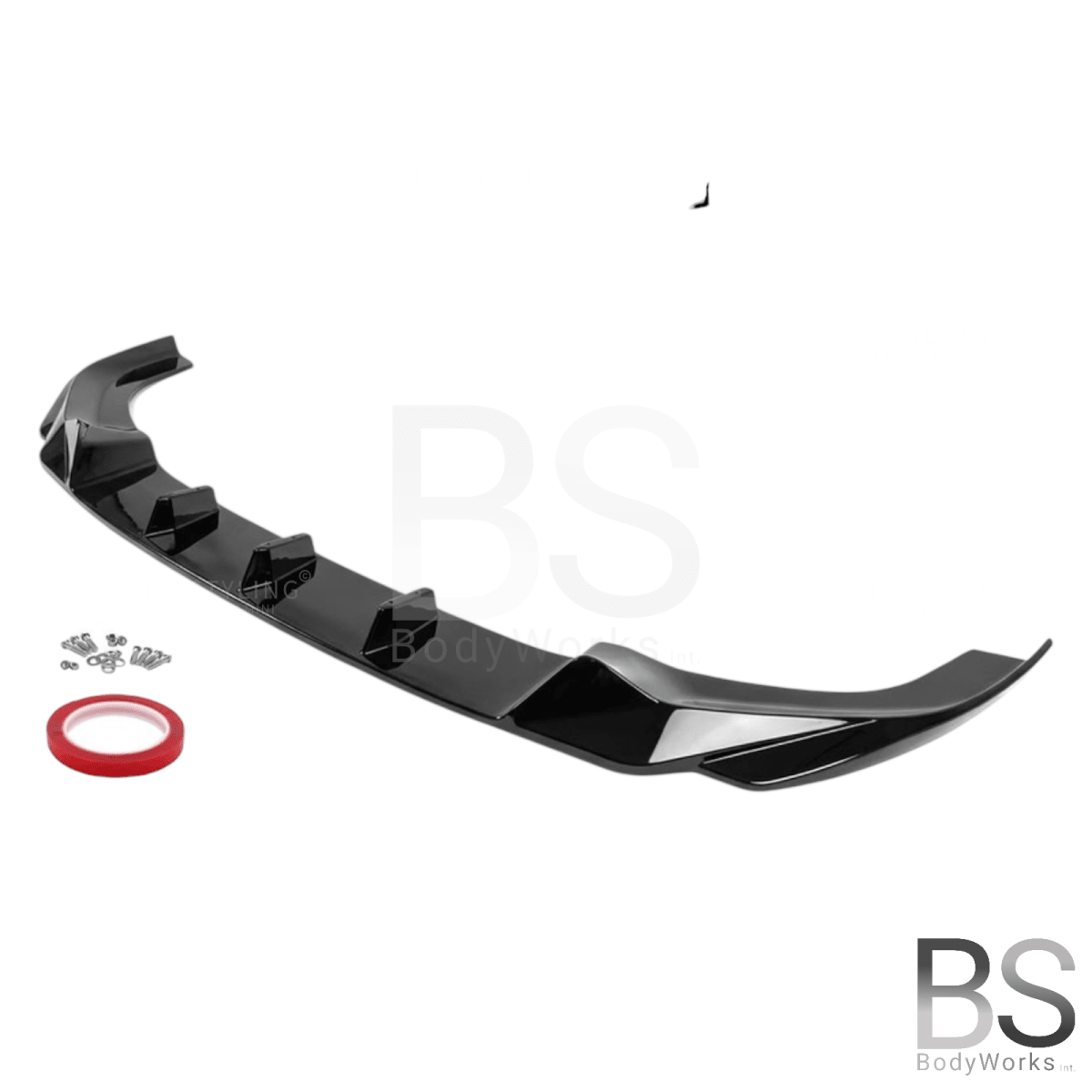 Front lip - BMW 5 Serie G60 / G61 - HR Pro look - Hoogglans Zwart | 2023+ - Beamerstyling.nl