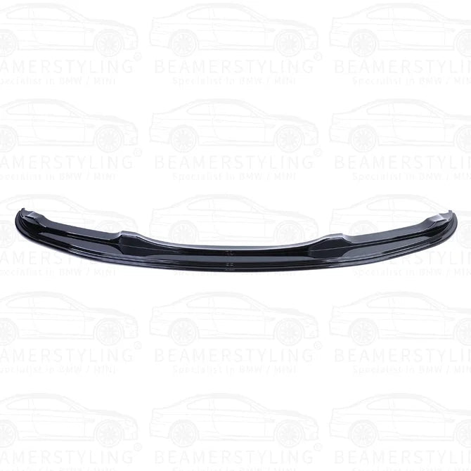 Front Lip - BMW E90 / E91 - Voor M Pakket - Hoogglans Zwart | 05-08 - Beamerstyling.nl
