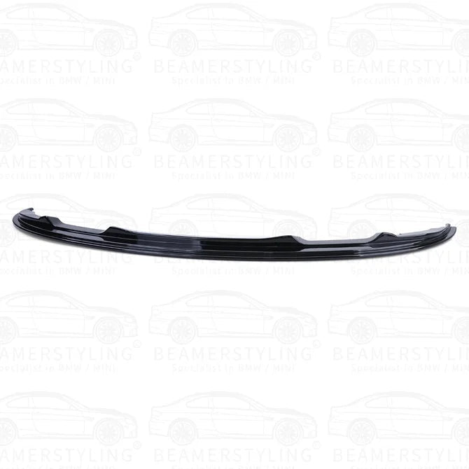Front Lip - BMW E90 / E91 - Voor M Pakket - Hoogglans Zwart | 08-12 - Beamerstyling.nl