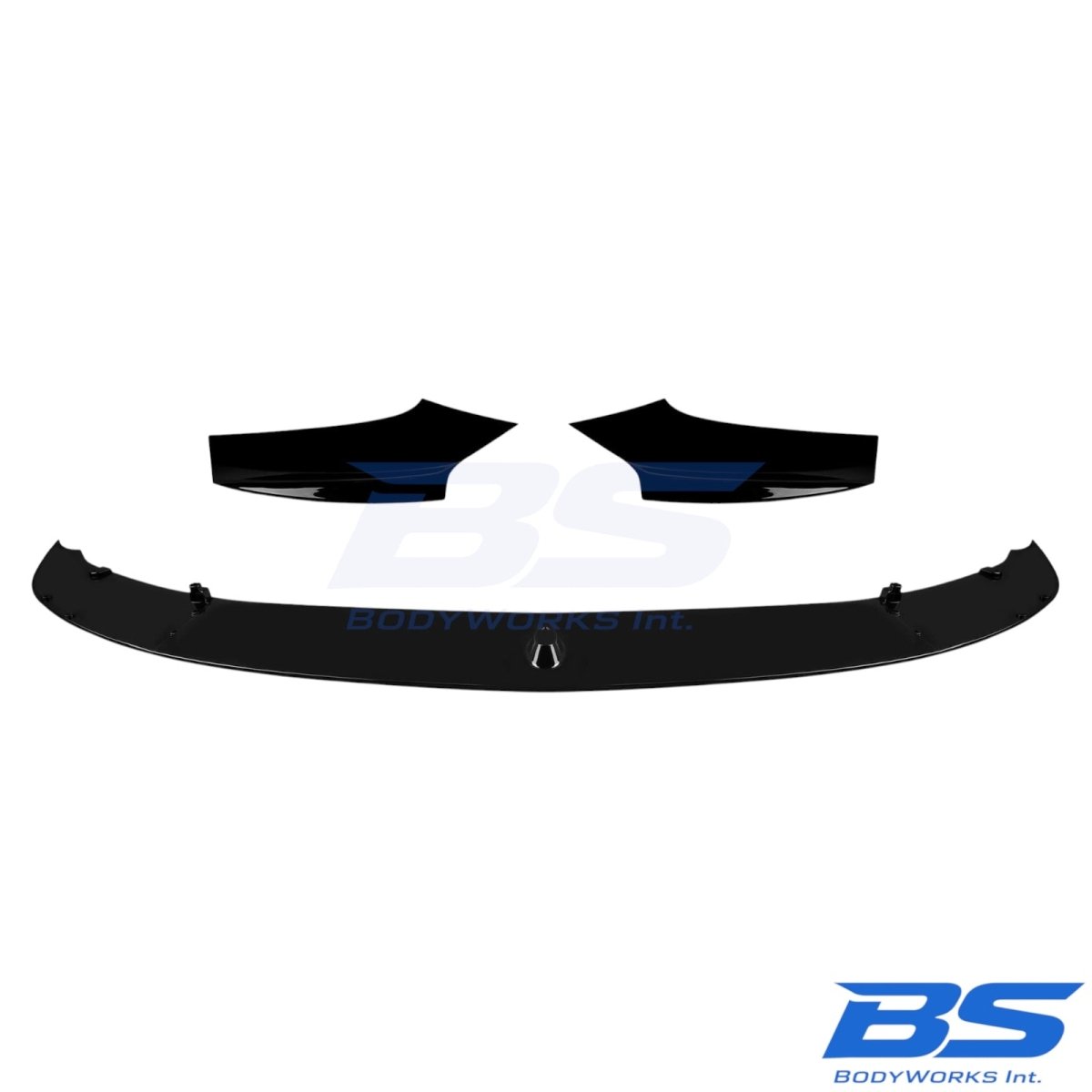 Front Lip - BMW F10 / F11 - M Performance Look - Hoogglans Zwart | 10-17 - Beamerstyling.nl