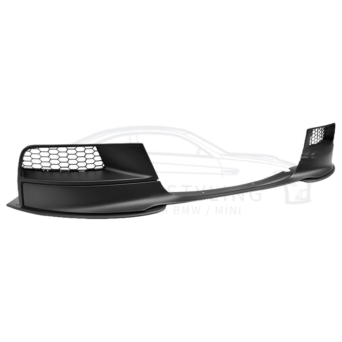 Front Lip - BMW F20 / F21 - M Performance Look - Mat Zwart | 2011-2015 - Beamerstyling.nl