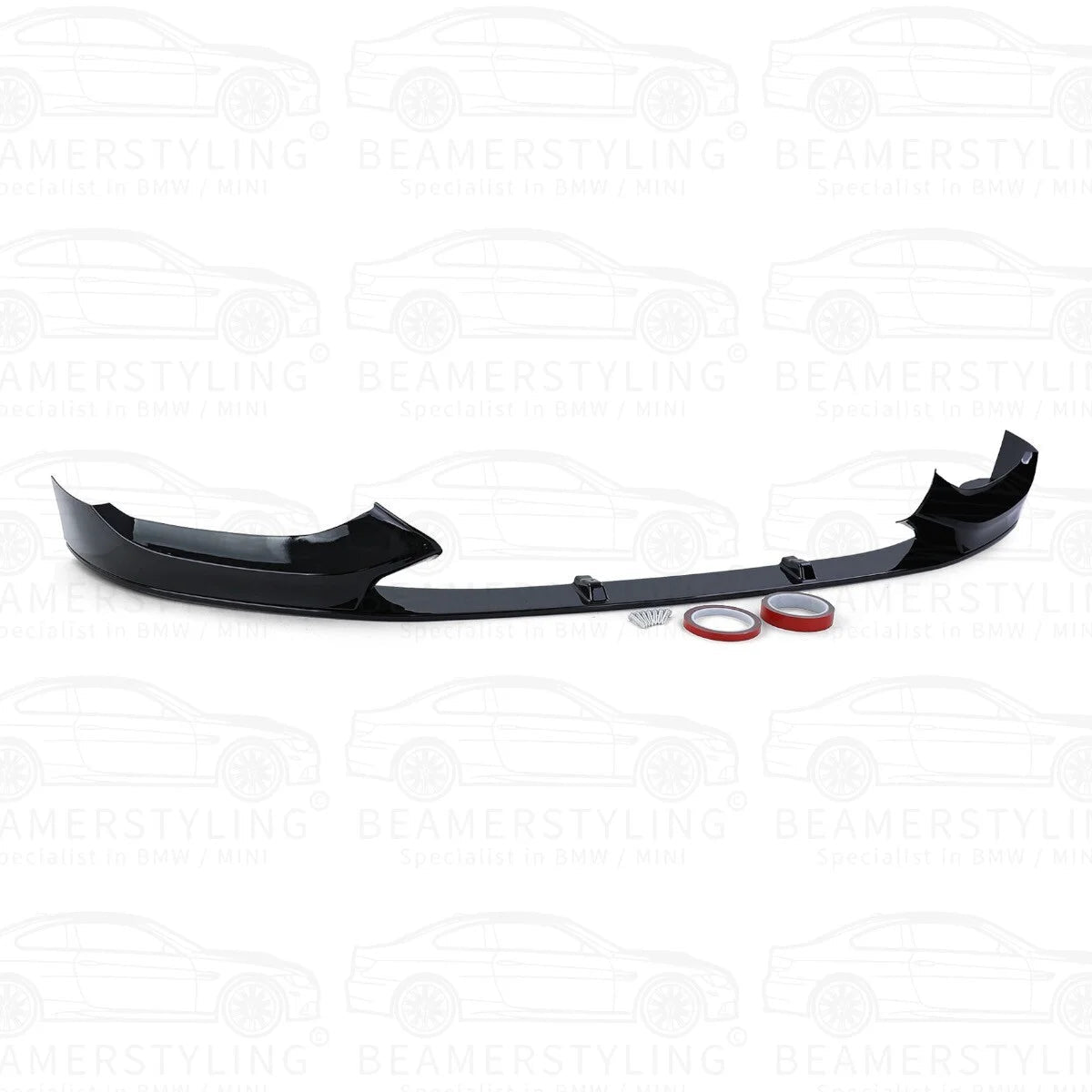 Front Lip - BMW F20LCI / F21LCI - M Performance Look V2 - Hoogglans Zwart | 15-19 - Beamerstyling.nl