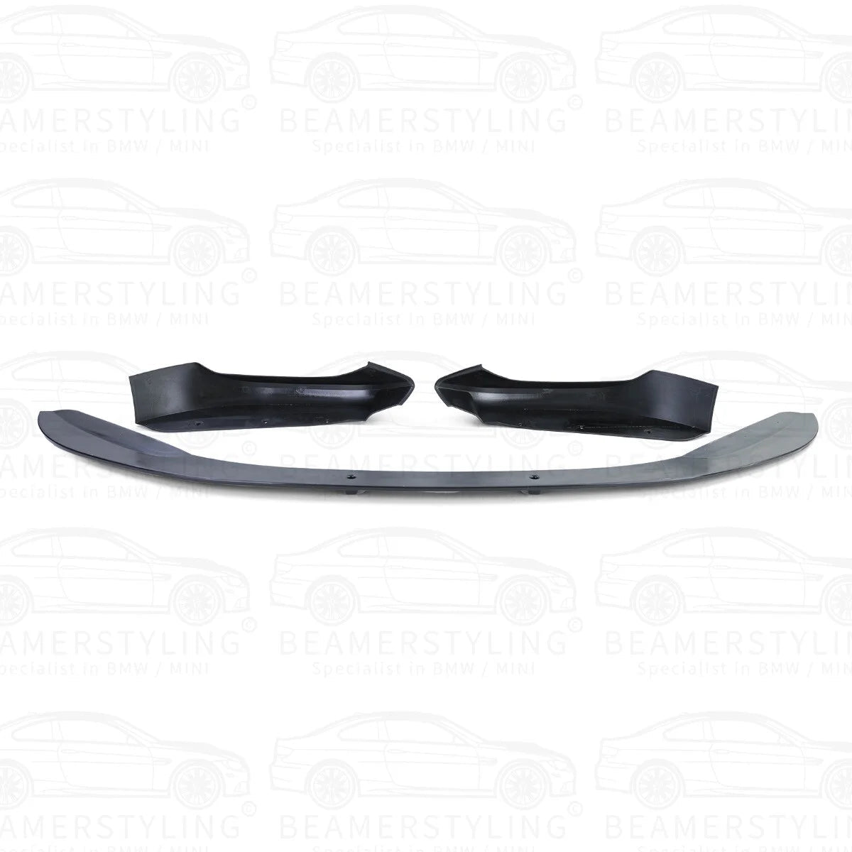Front Lip - BMW F20LCI / F21LCI - M Performance Look V2 - Hoogglans Zwart | 15-19 - Beamerstyling.nl