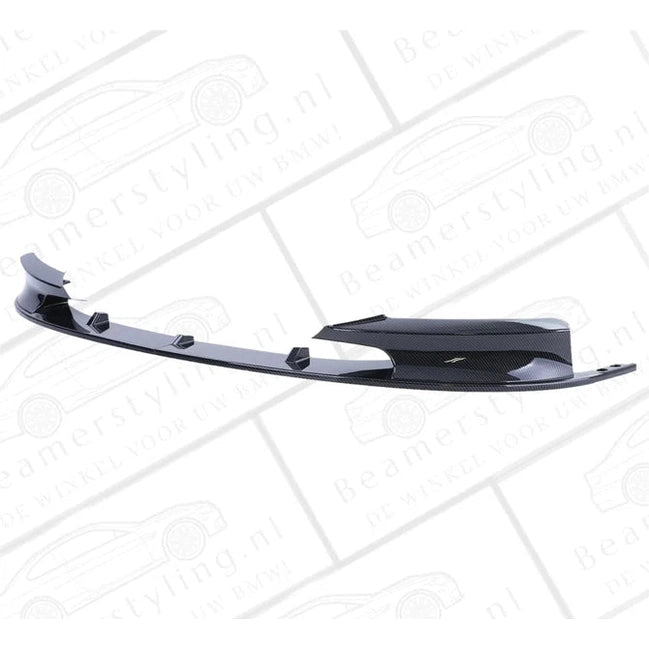 Front Lip - BMW F30 / F31 - Carbon Look - 2 Delig - Sport Look - Beamerstyling.nl