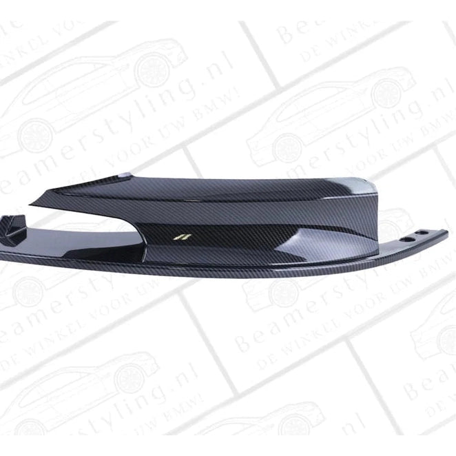Front Lip - BMW F30 / F31 - Carbon Look - 2 Delig - Sport Look - Beamerstyling.nl