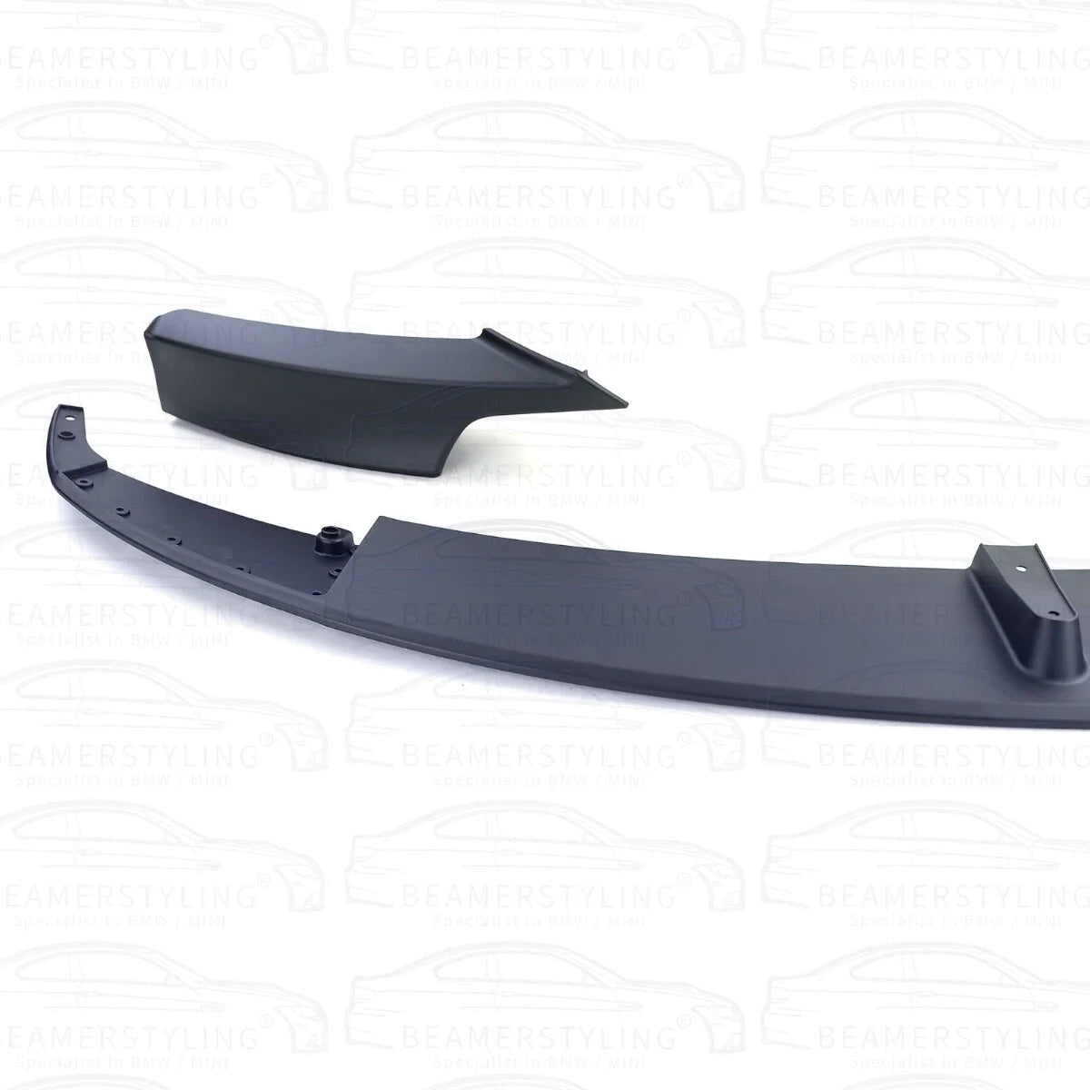Front lip - BMW F30 / F31 - M Performance look - Mat zwart | 11-19 - Beamerstyling.nl