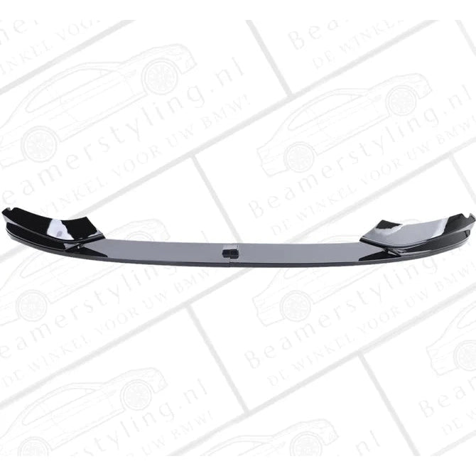 Front Lip - BMW F32 / F33 / F36 - Mp Look - 4-Delig - Hoogglans Zwart - Beamerstyling.nl