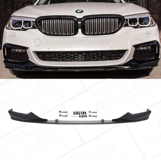 Front Lip - BMW G30 / G31 - M Performance Look - Mat Zwart | 17 - 20 - Beamerstyling.nl