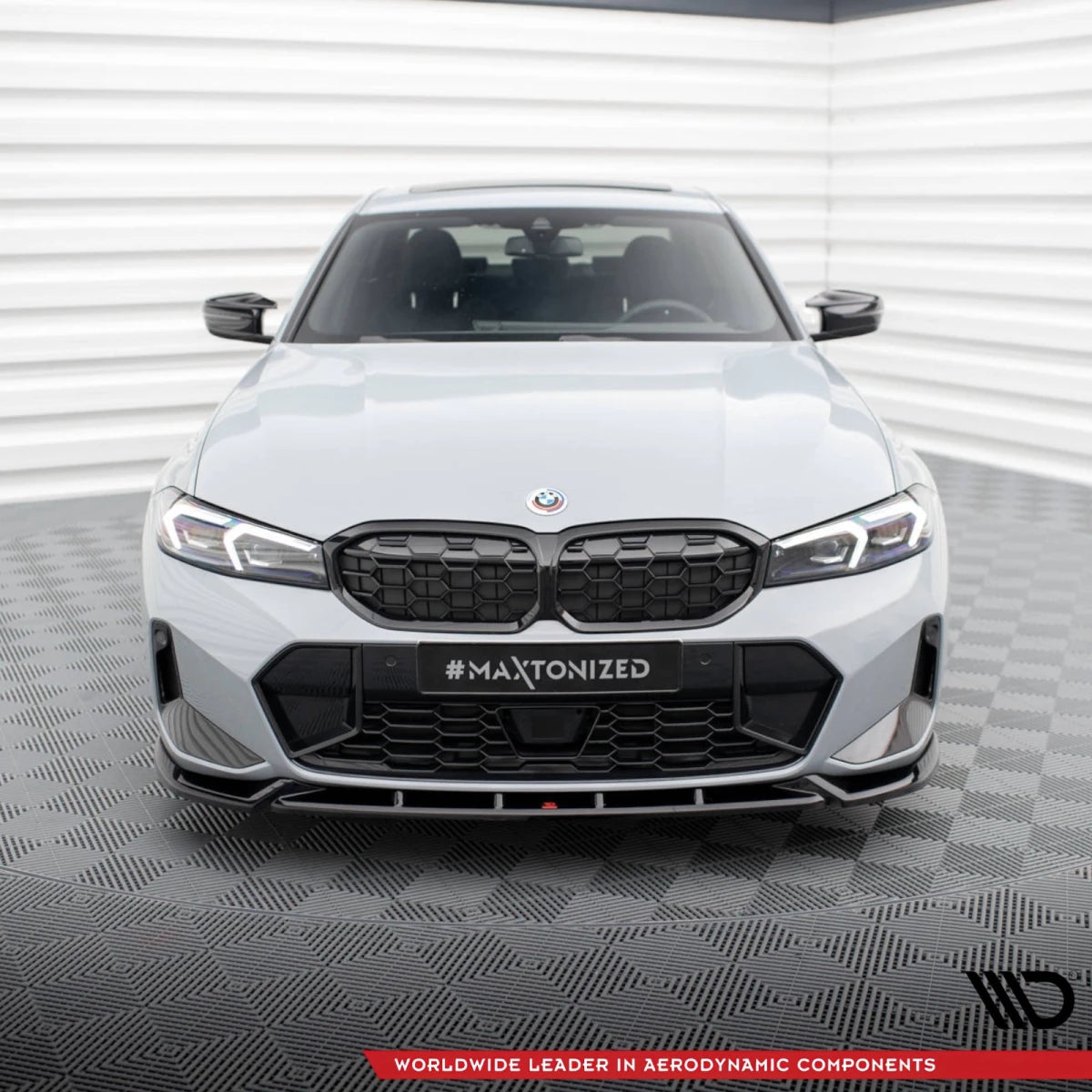 Front lip V1 - BMW G20LCI / G21LCI - M Pakket - Maxton Design | 22 - 25 - Beamerstyling.nl