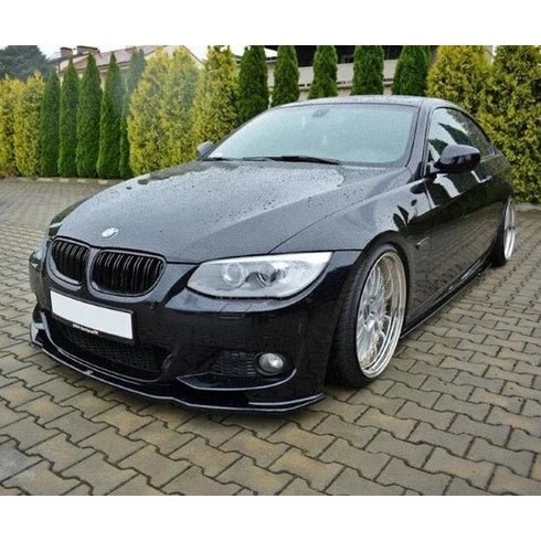 Front Lip V2 - BMW E92 / E93 - M Pakket - Maxton Design | 10-14 — Glanzend Zwart - Beamerstyling.nl