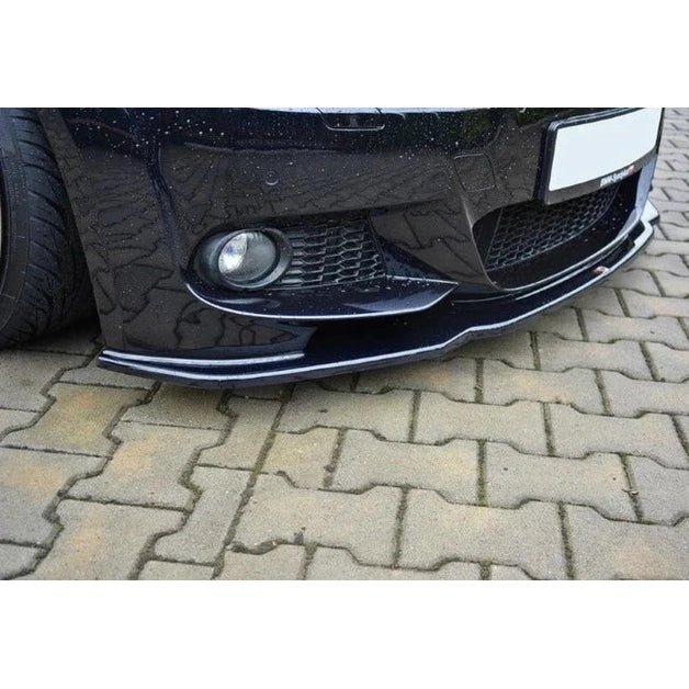 Front Lip V2 - BMW E92 / E93 - M Pakket - Maxton Design | 10-14 — Glanzend Zwart - Beamerstyling.nl
