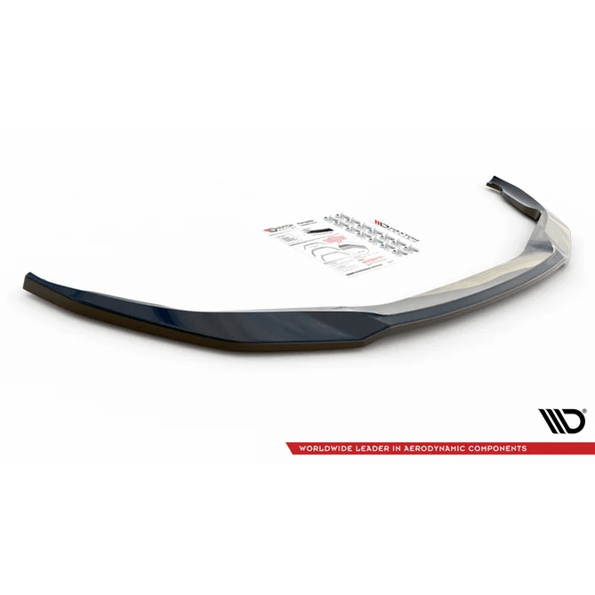 Front Lip V2 - BMW M5 F90 LCI - Maxton Design — Hoogglans Zwart - Beamerstyling.nl