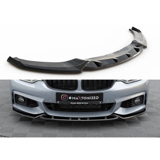 Front Lip V3 - BMW F32 / F33 / F36 - M Pakket - Maxton Design - Beamerstyling.nl