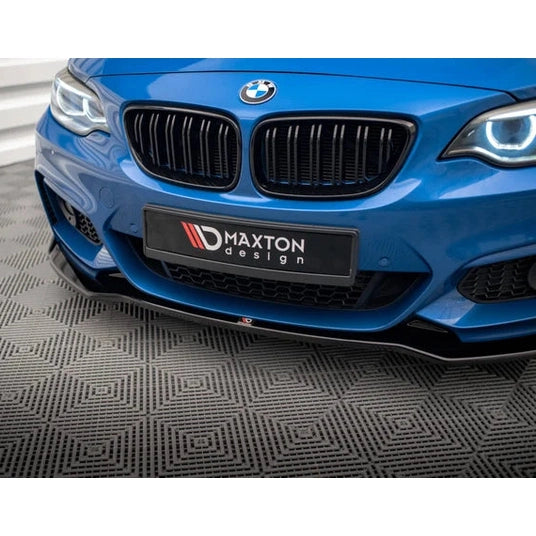 Front Lip V1 - BMW F22 / F23 - M Pakket - Maxton Design | 2013-2021