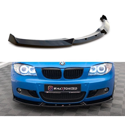 Front Lip V2 - BMW E81 / E87 - M Pakket - Maxton Design | 04-12