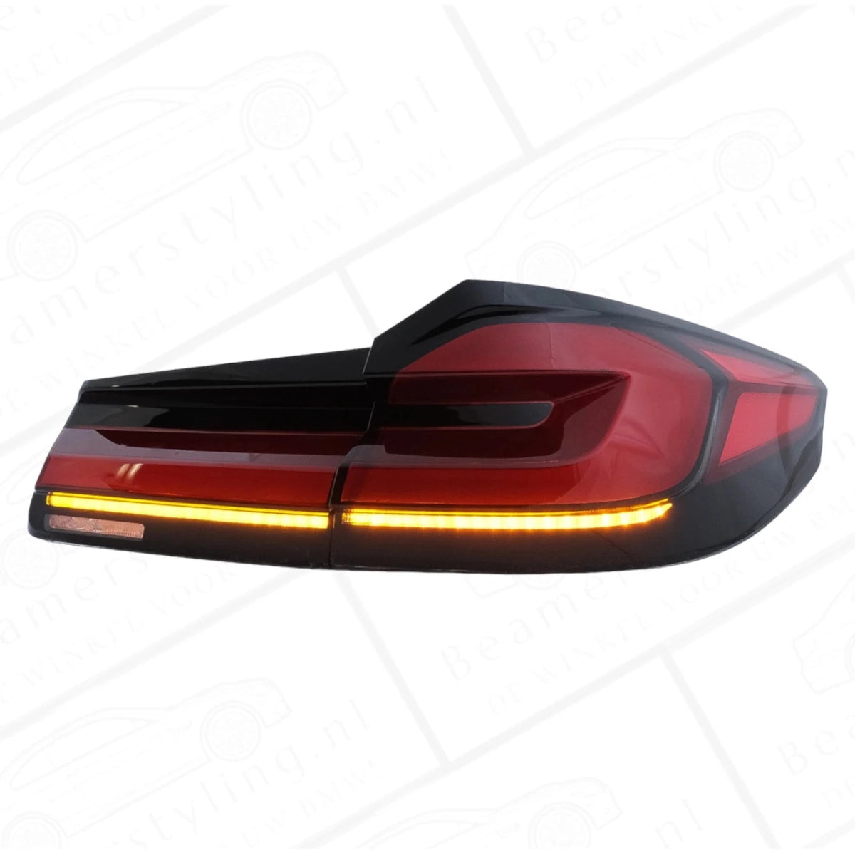 Full LED Achterlichten - BMW G30 Sedan - LCI Look - Smoke/Rood | 17-20 - Beamerstyling.nl