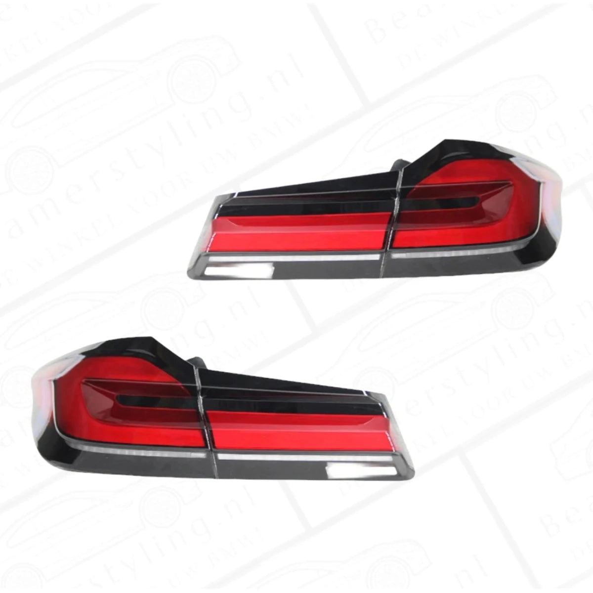 Full LED Achterlichten - BMW G30 Sedan - LCI Look - Smoke/Rood | 17-20 - Beamerstyling.nl