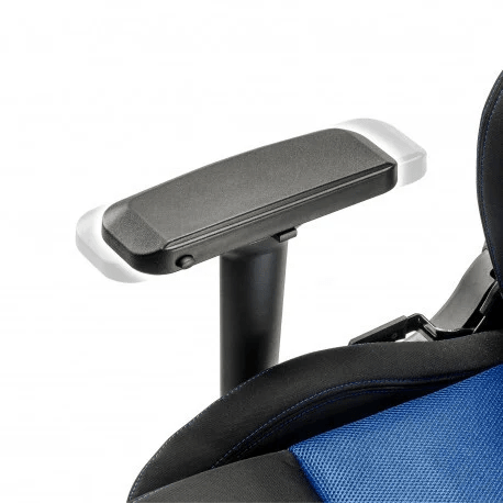 Game Stoel - Bureaustoel - Sparco - Stint | Diverse Kleuren — Zwart/Blauw - Beamerstyling.nl