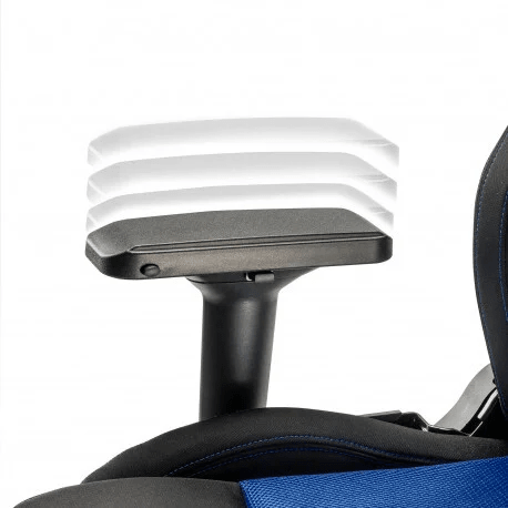 Game Stoel - Bureaustoel - Sparco - Stint | Diverse Kleuren — Zwart/Blauw - Beamerstyling.nl