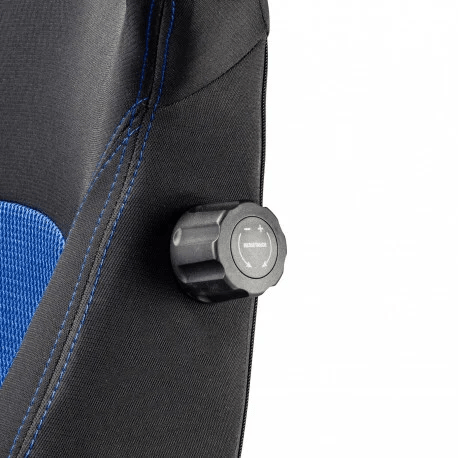 Game Stoel - Bureaustoel - Sparco - Stint | Diverse Kleuren — Zwart/Blauw - Beamerstyling.nl