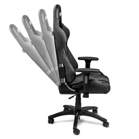 Game Stoel - Bureaustoel - Sparco - Torino | Diverse Kleuren — Zwart/Oranje - Beamerstyling.nl