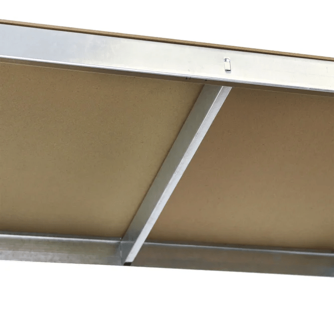 Garage Stelling - Gegalvaniseerd Staal | 1800X900X400Mm - Beamerstyling.nl
