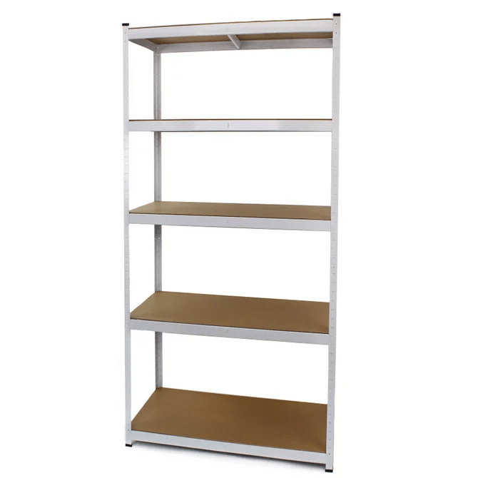 Garage Stelling - Wit Metaal | 1800X900X400Mm - Beamerstyling.nl