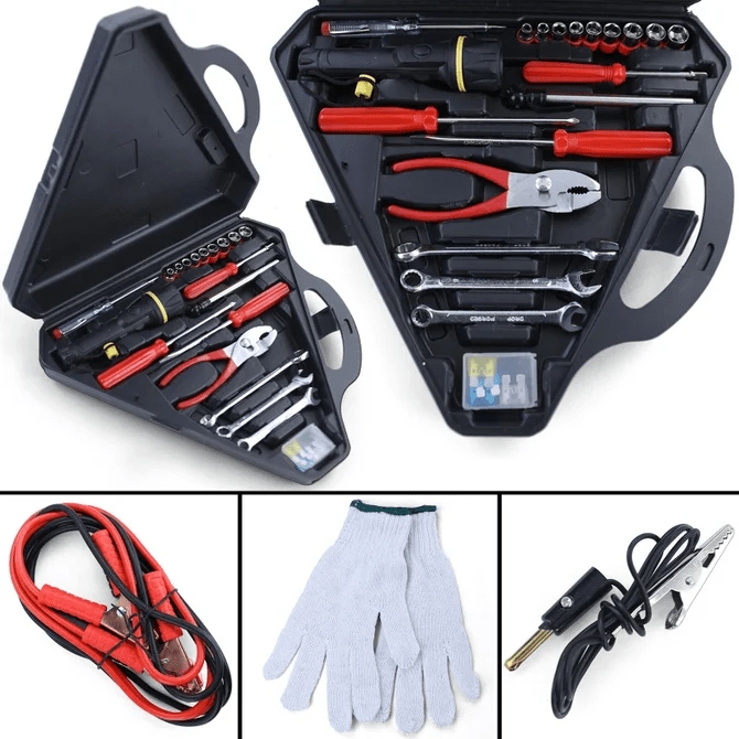Gereedschap Set - On - Board Tools - 30 - Delig | Auto - Gereedschap - Beamerstyling.nl