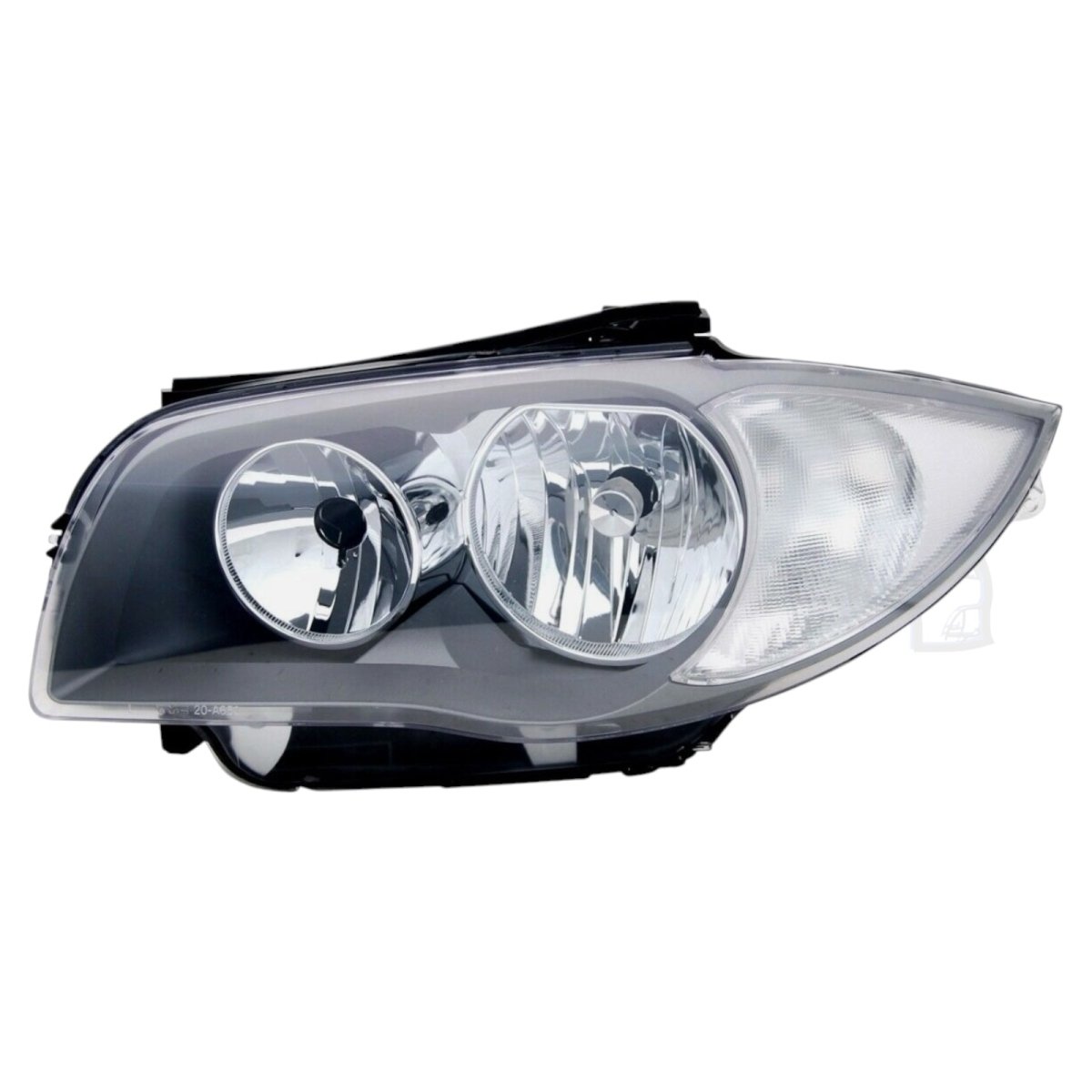 H7 Koplamp - BMW E87 / E81 / E82 / E88 - Zwart - Bestuurderskant | 2004-2012 - Beamerstyling.nl