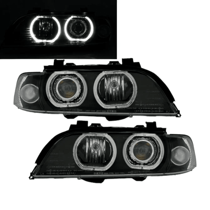 H7 Koplampen - BMW 5 Serie E39 - LED Angel Eyes | 95 - 00 - Beamerstyling.nl
