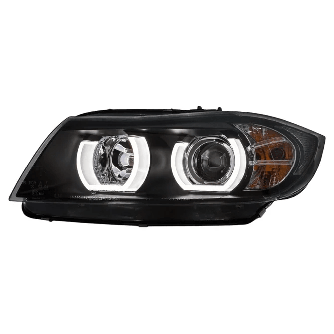 H7 Koplampen - BMW E90 / E91 - 3D LED Angel Eyes | 2005-2008 - Beamerstyling.nl