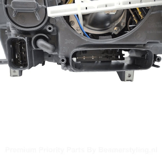 H7 Koplampen - BMW F10 / F11 - LED Angel Eyes | 2010 - 2013 — Links (Bestuurderskant) - Beamerstyling.nl