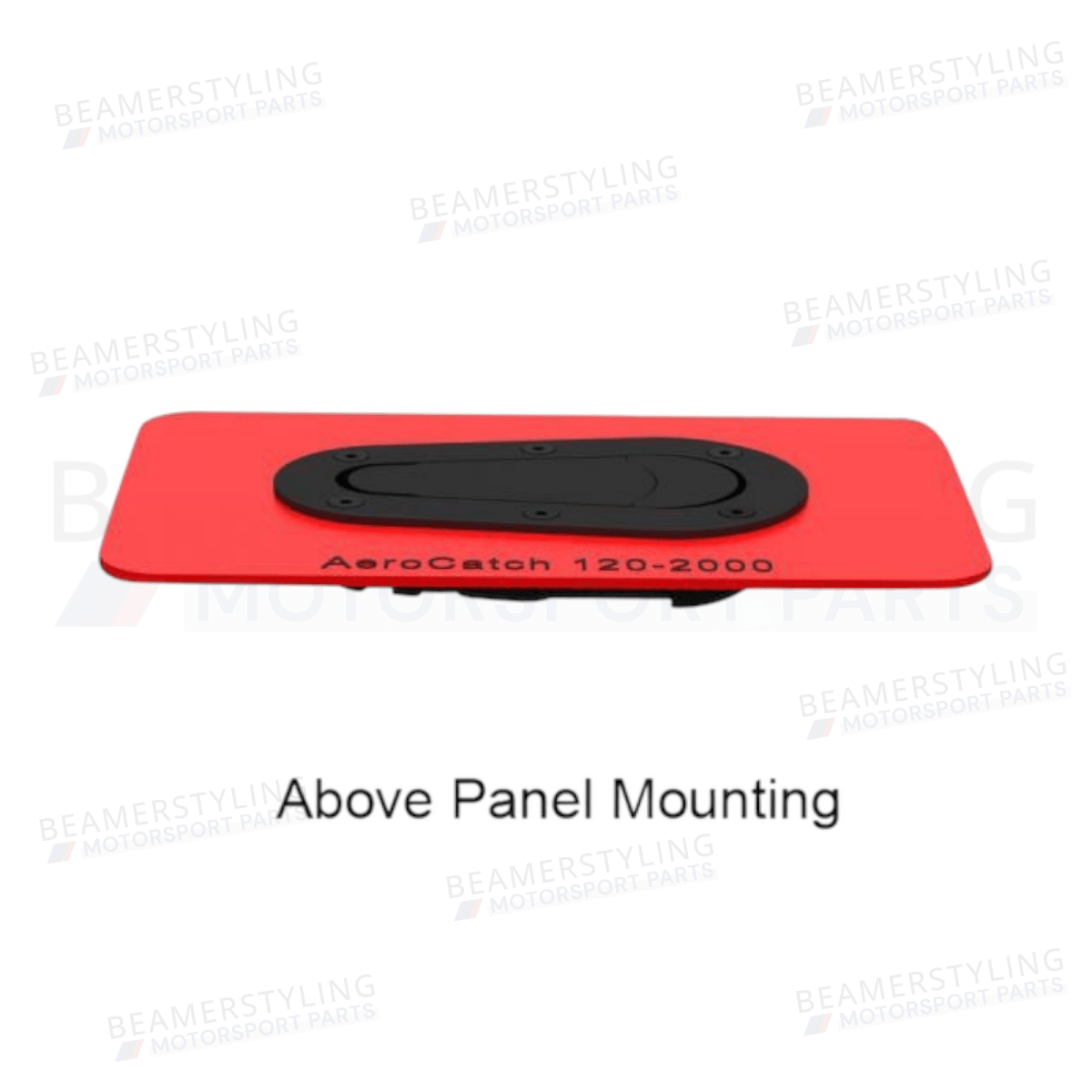 Hood Pins - AeroCatch® 120 - 2100 - Above Panel - Met slot | ABS/Aluminium - Beamerstyling.nl
