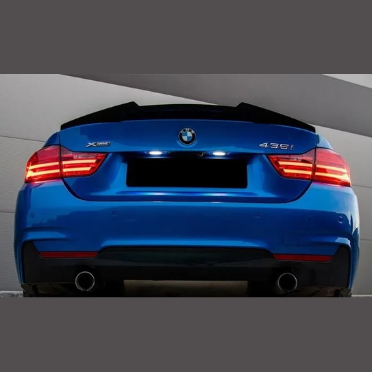 M4 Look Spoiler - BMW 4 Serie F32 Coupé - Hoogglans Zwart