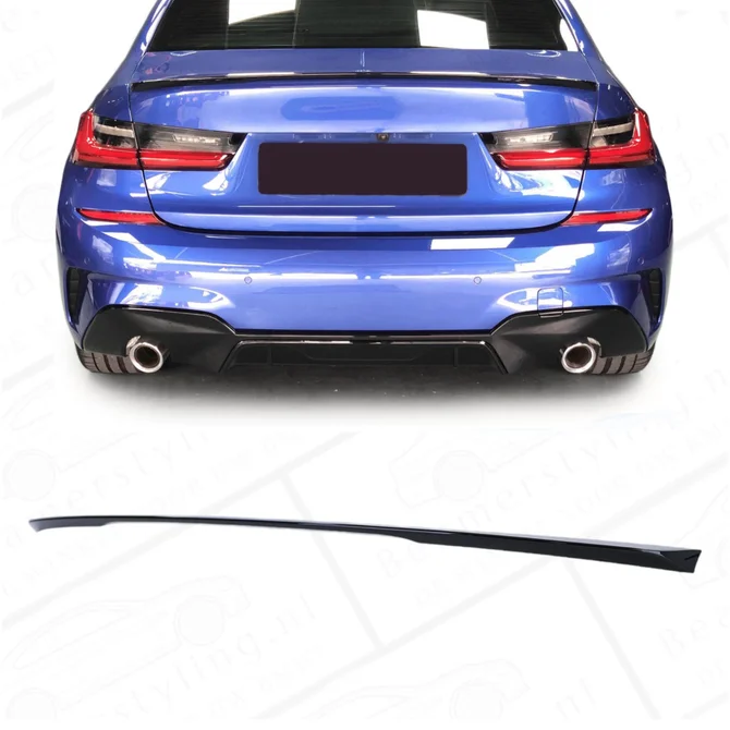 Spoiler Lip - BMW G20 Sedan - M Look - Hoogglans Zwart