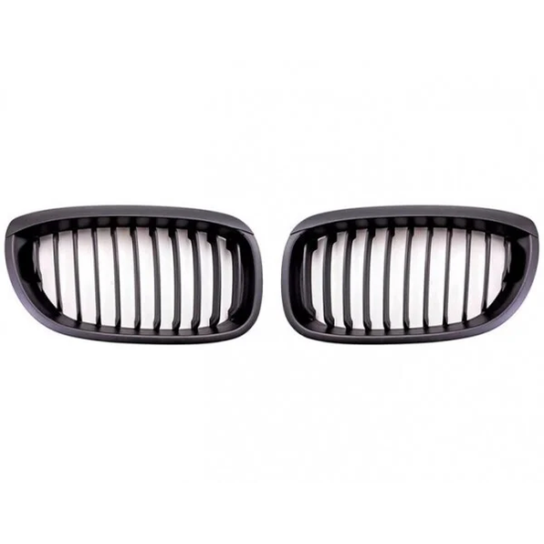 Nieren - BMW E46 Coupe / Cabrio - Mat Zwart | 2003 - 2006