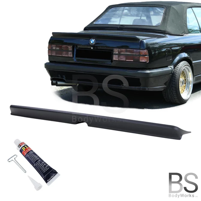 Kofferbak Spoiler - BMW E30 Sedan / Cabrio - Sportlook | 1982-1993