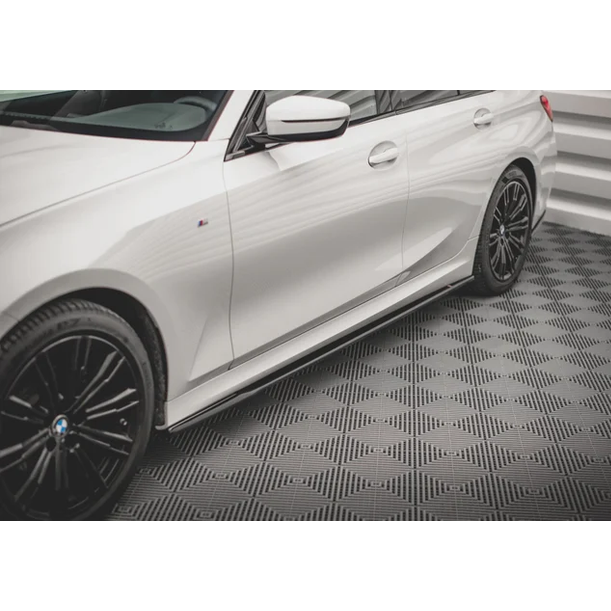 Side Skirt Extensions V2 - BMW G20 / G21 - M Pakket - Maxton Design | 2019-2022