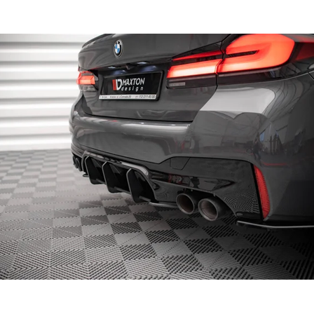 Street Pro Diffuser - BMW M5 F90 - Maxton Design — Zwart