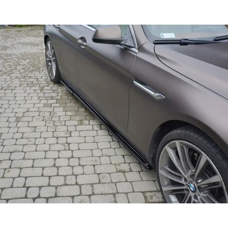 Side Skirt Extensions - BMW F06 Gran Coupé - Maxton Design | 12-15