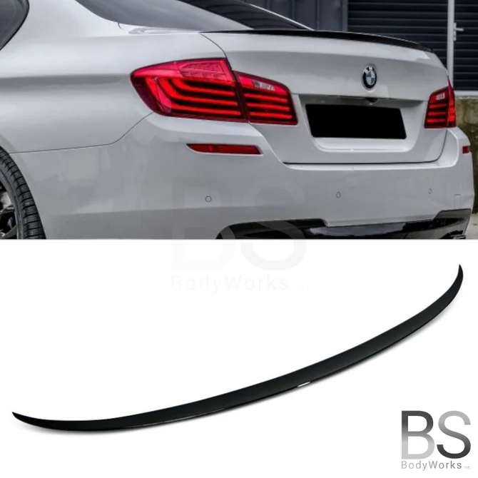 Spoiler Lip - BMW 5 Serie F10 Sedan - M-Tech - Hoogglans Zwart