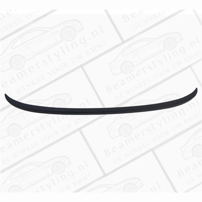 Kofferbak Spoiler BMW E90 Sedan Mat Zwart