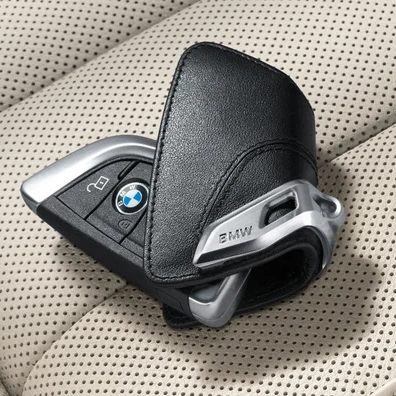 Sleuteletui - BMW G-Series - Leder/Edelstaal - Zwart | Origineel BMW