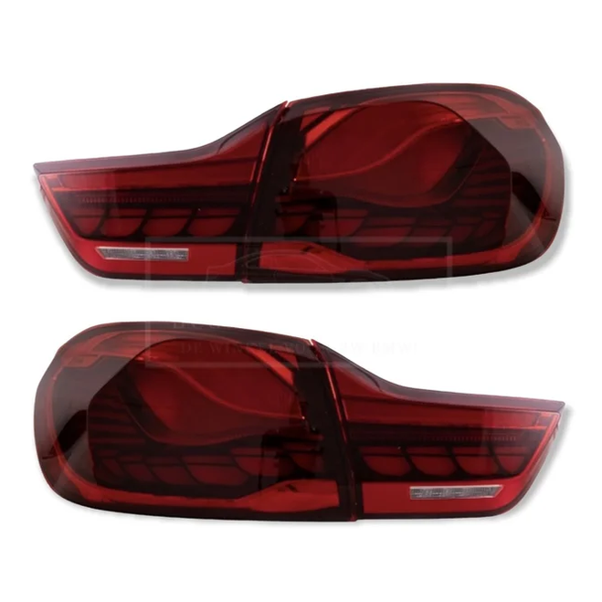 OLED Achterlichten - BMW F32 / F33 / F36 - Cs Look - Rood
